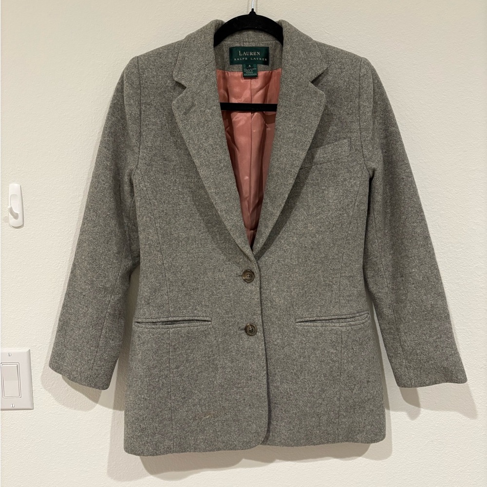 Ralph Lauren Women's Gray Blazer